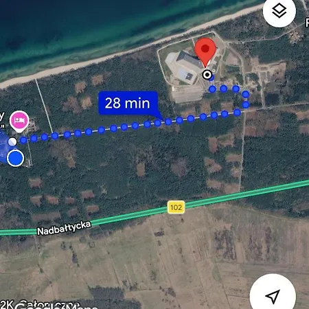 Apartament Nad Morzem Z Basenem Parkingiem Przy Lesie Sosnowy Blue Mare *